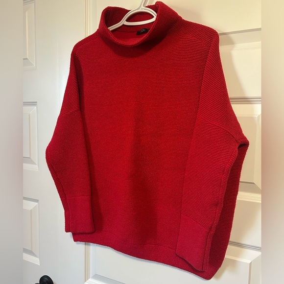 RDI Vibrant Red Drop Sweater Knit Sweater - Picture 5 of 8